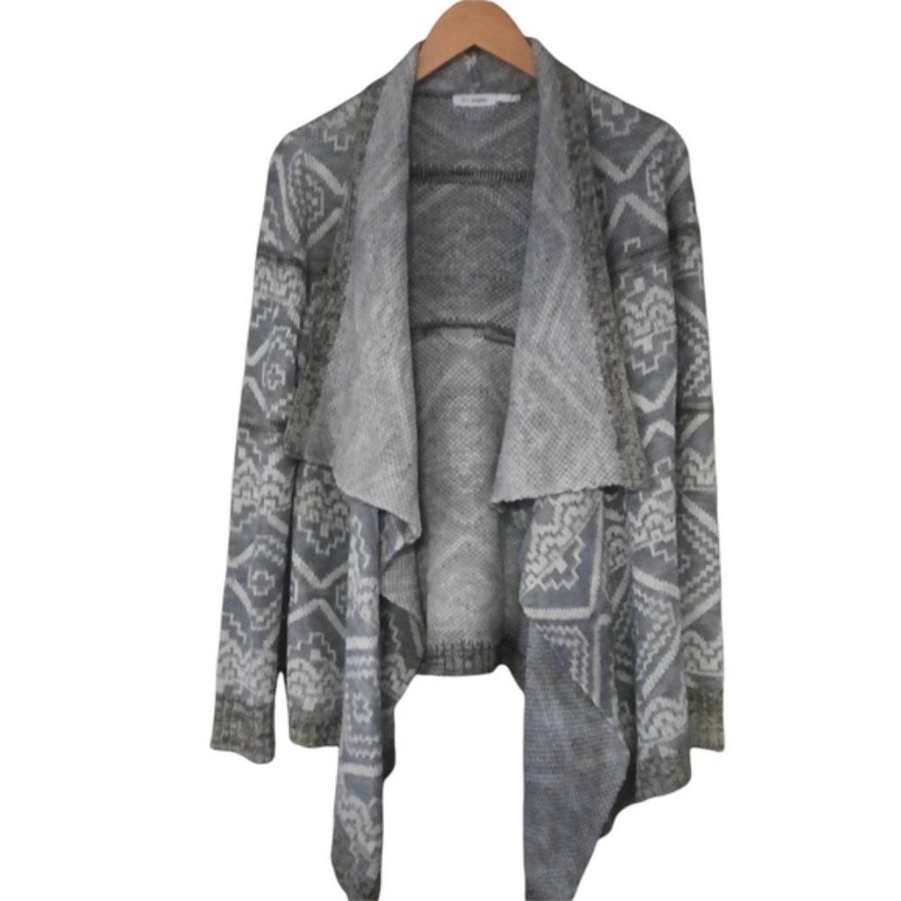 Blu Pepper Womens Open Cardigan Size M